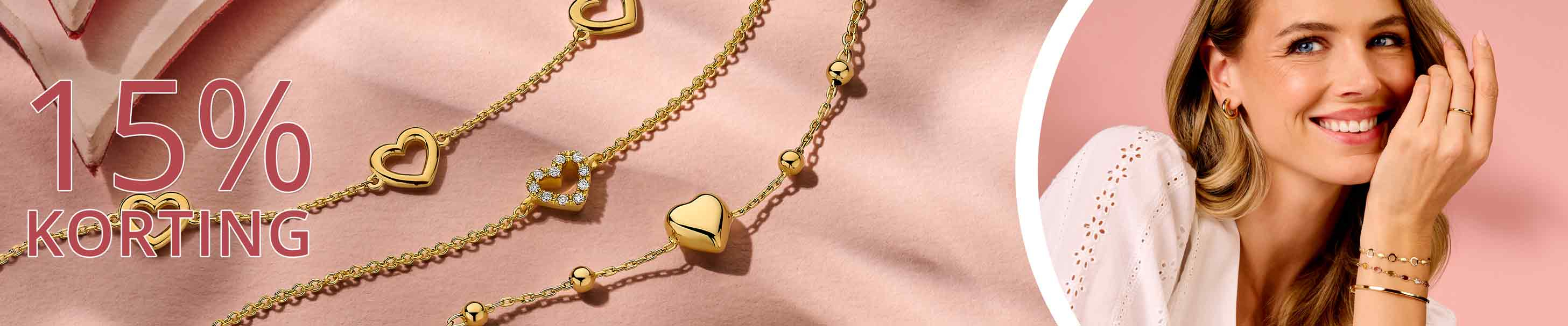 Moederdag armbanden - 2026 - 15% korting op geselecteerde sieraden