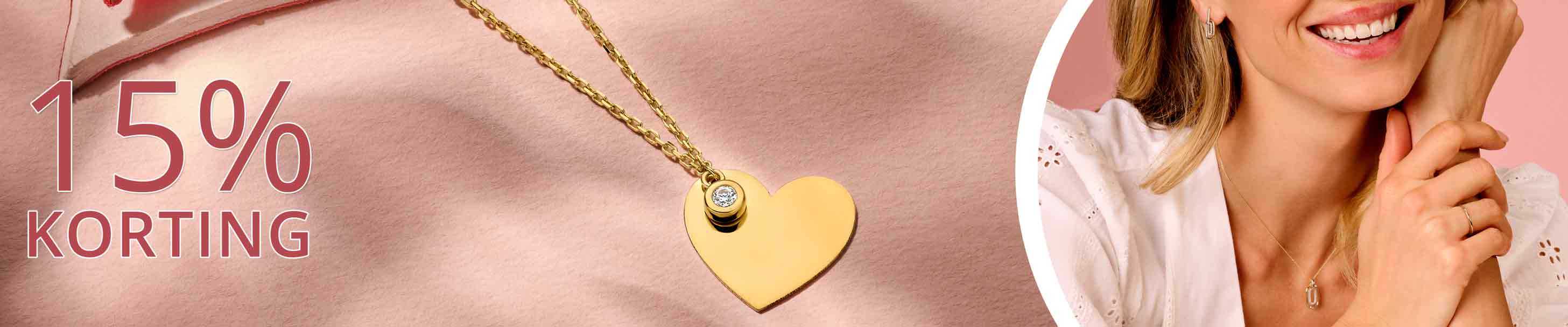 Moederdag hangers - 2026 - 15% korting op geselecteerde sieraden