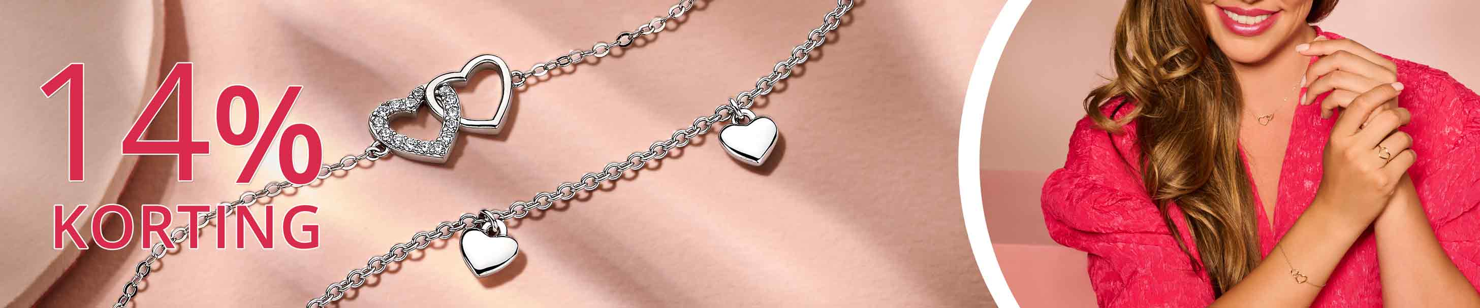 Valentijn armbanden - 2026 - 14% korting op geselecteerde sieraden