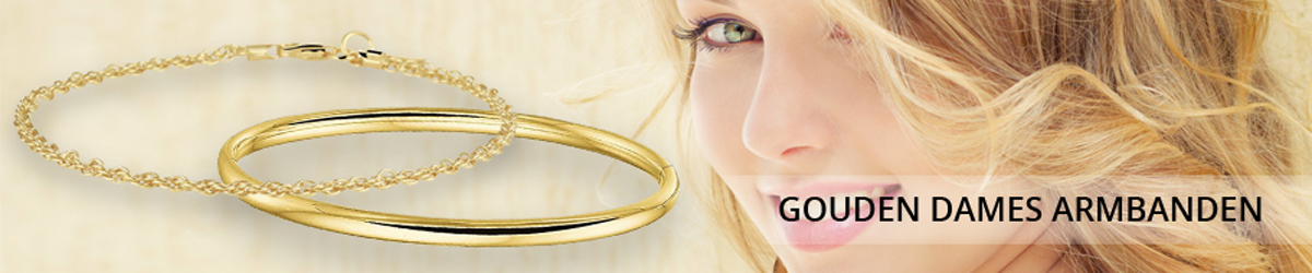 Gouden armbanden dames