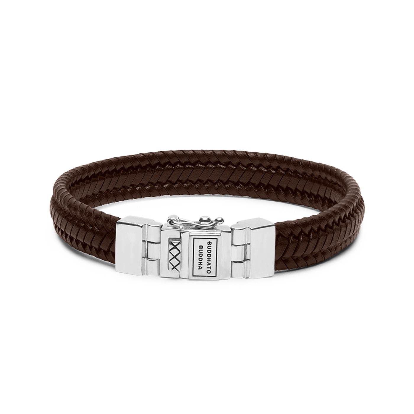 Buddha to Buddha 181BR armband Edwin Small Leather Brown
