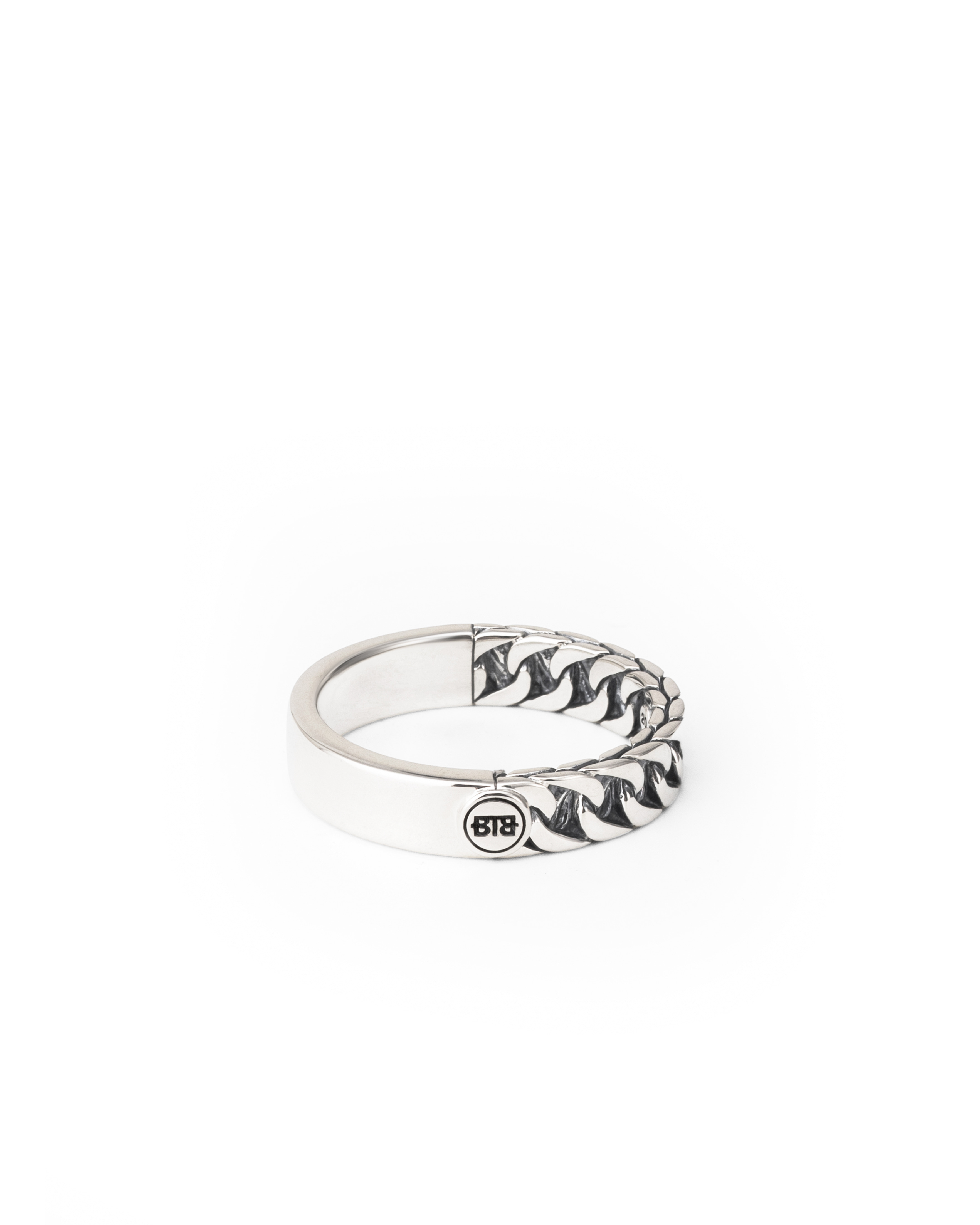 Buddha to Buddha ring 338 Esther Small Dual zilver - Ø 19.00 mm / maat 60