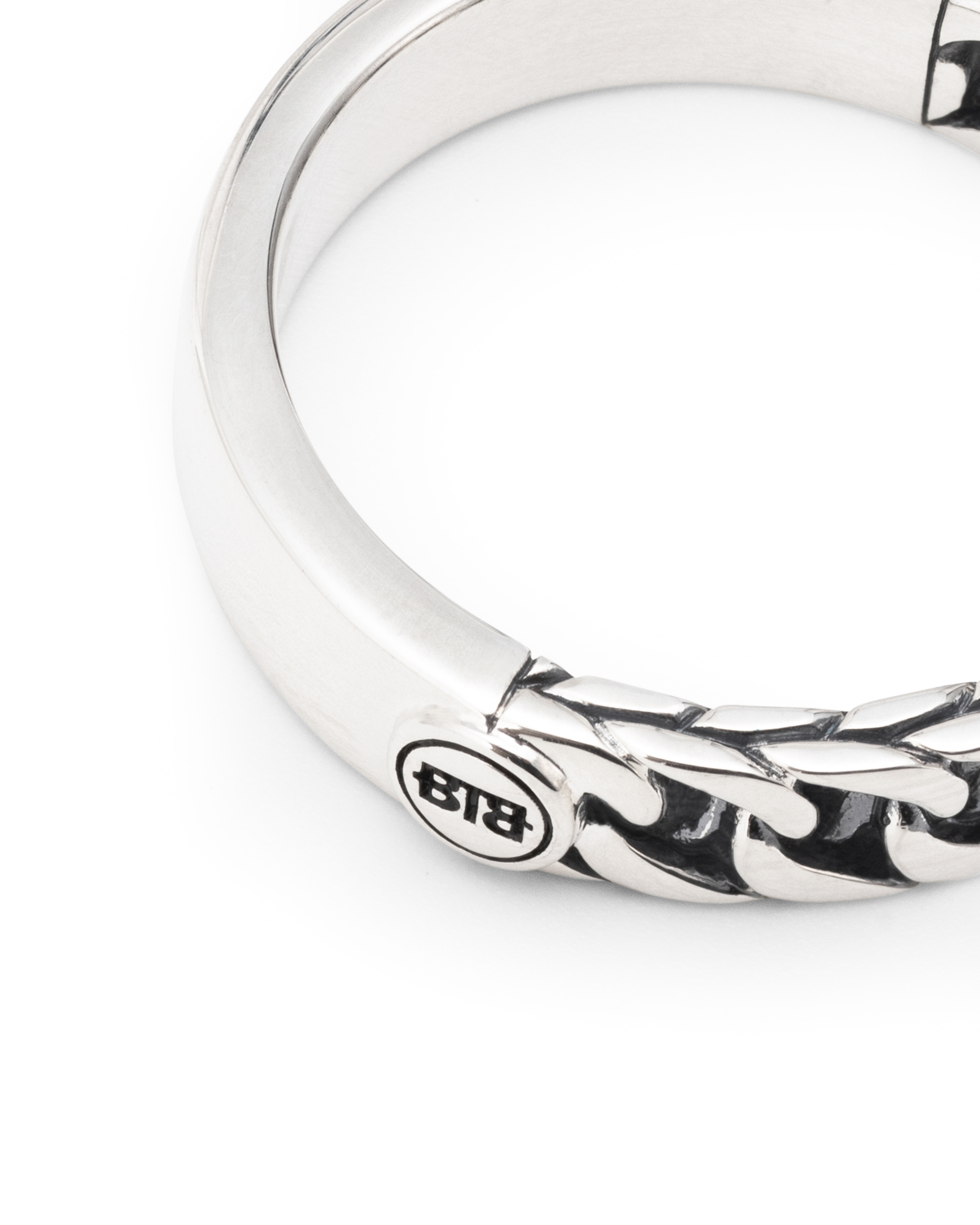 Buddha to Buddha ring 338 Esther Small Dual zilver - Ø 19.00 mm / maat 60