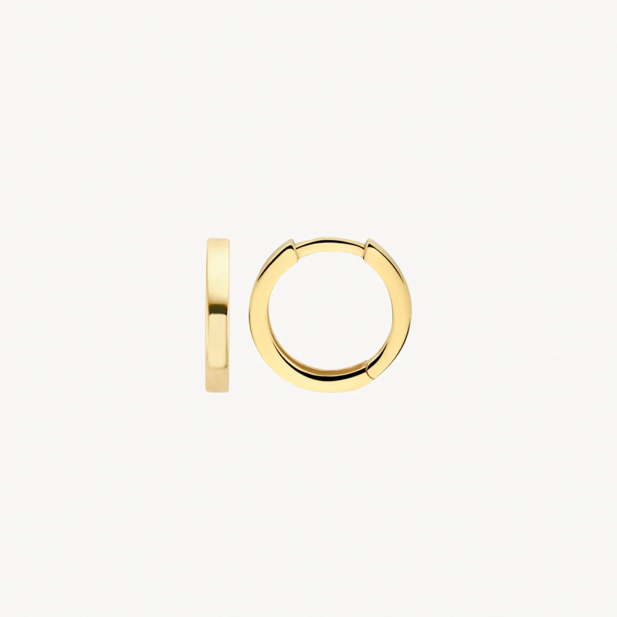 Blush 7202YGO 14-karaat gouden oorringen 1.8 mm breed - Diameter 11.5 mm