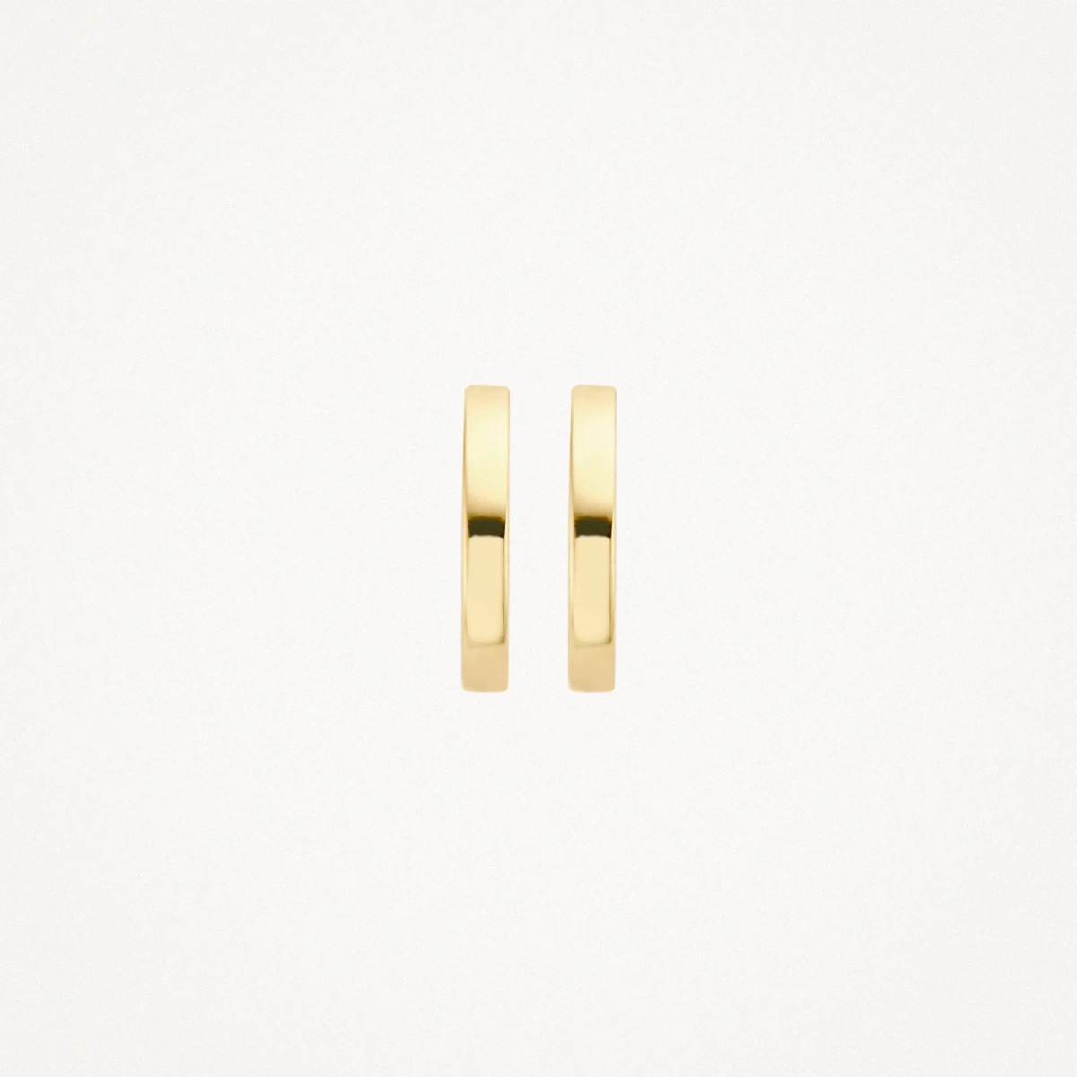 Blush 7202YGO 14-karaat gouden oorringen 1.8 mm breed - Diameter 11.5 mm