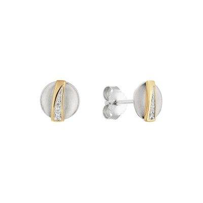 glow-106081000-bicolor-ronde-oorstekers-met-goudkleurige-streep-en-zirkonia-diameter-8-mm