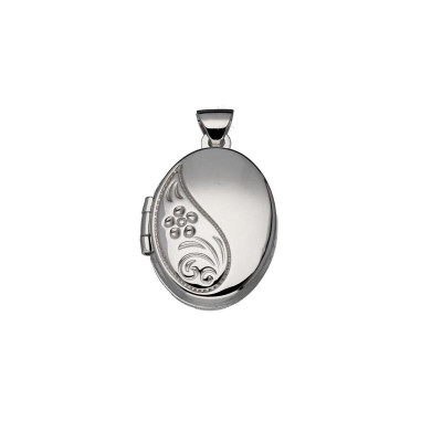glow-145-0093-00-zilveren-ovale-medaillonhanger-met-glanzende-sierlijke-decoratie-14-mm-breed