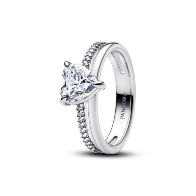 pandora-timeless-193100c01-zilveren-ring-met-zirkonia-hartje-en-dubbele-band