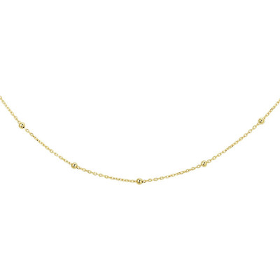 gouden-bolletjes-ketting-1-0-mm