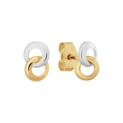 glow-206501300-bicolor-ronde-oorstekers-met-verweven-cirkels-4-mm-breed-hoogte-6-mm