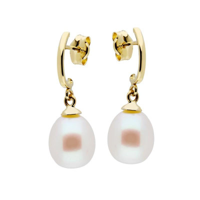 glow-206505400-gouden-oorhangers-met-imitatieparel-8-mm-breed-hoogte-20-mm