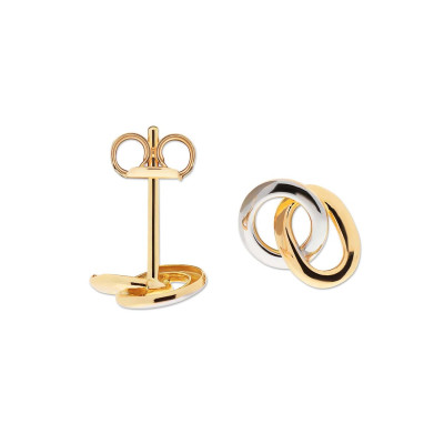 glow-206510900-14-karaat-gouden-bicolor-oorstekers-met-verstrengelde-rondjes-6-mm-breed