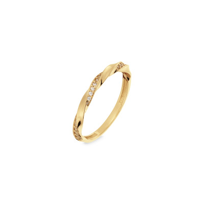glow-214-2040-14-karaat-gouden-ring-met-zirkonia-s-3-mm-breed
