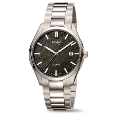 boccia-titanium-3672-02-zilverkleurig-titanium-herenhorloge-met-zwarte-wijzerplaat-en-datum-40-mm