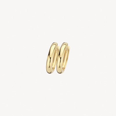 Blush 7203YGO gouden klapoorringen 14-karaat glanzend afgewerkt 2.1 mm breed - Diameter 11.5 mm