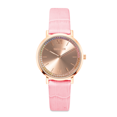 coeur-de-lion-horloge-pastel-lovers-7651-71-1910-rosegoudkleurig-met-roze-band