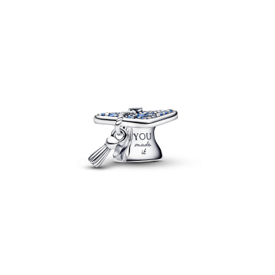 pandora-moments-794461c01-zilveren-blauwe-charm-met-afstudeerhoed-2026-en-man-made-kristal