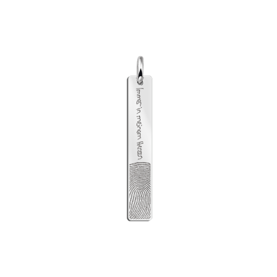 zilveren-bar-hanger-met-vingerafdruk-en-eigen-tekst