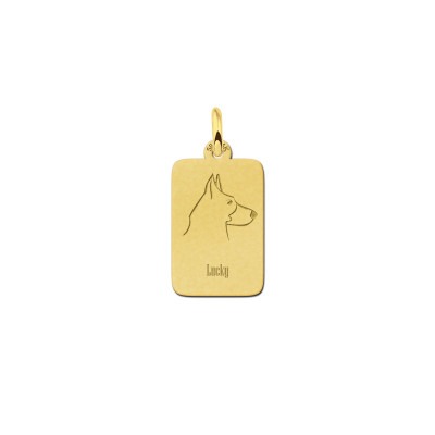 gouden-rechthoekige-hanger-met-hondensilhouet-duitse-herder