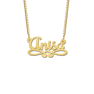 gouden-naamketting-met-dubbele-krul-voorbeeld-anisa