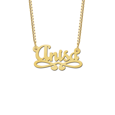 gouden-naamketting-met-dubbele-krul-voorbeeld-anisa