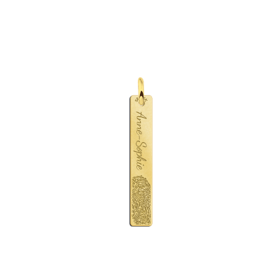 gouden-hanger-bar-met-vingerafdruk