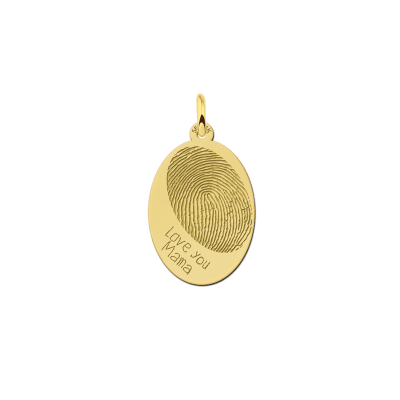 gouden-ovale-hanger-met-vingerafdruk-en-eigen-tekst