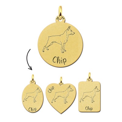 names4ever-14-karaat-gouden-honden-hanger-met-naam-dwergpinscher