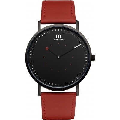 danish-design-frihed-on-the-dot-iq24q1274-herenhorloge-zwart-41-mm-met-leren-band