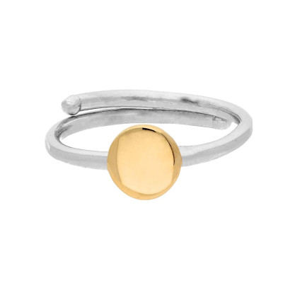 lapetra-lprv0008-bicolor-ring-voor-kinderen-met-gold-plated-cirkel-breedte-5-mm