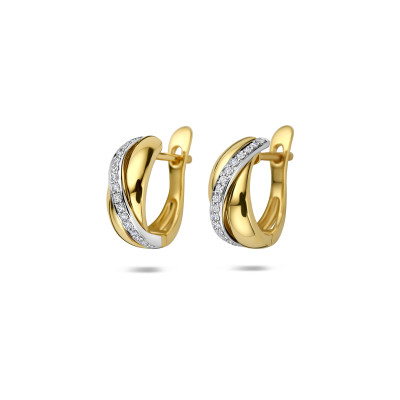 14-karaat-bicolor-oorringen-met-diamanten-0-17-crt-5-mm-breed-hoogte-13-mm
