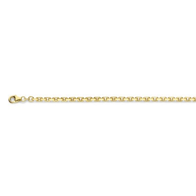 14-karaat-gouden-ankerketting-gediamanteerd-3-mm-breed-lengte-50-60-cm