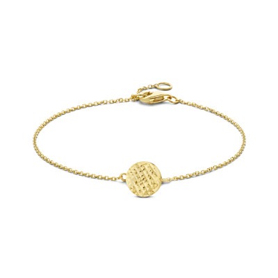 14-karaat-gouden-armband-met-gediamanteerd-rondje-lengte-17-19-cm