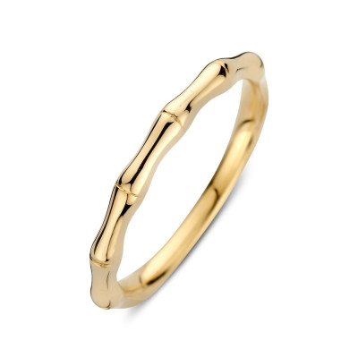 14-karaat-gouden-bamboe-structuur-ring-glanzend-design-2-3-mm-breed
