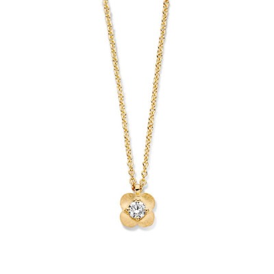 14-karaat-gouden-bloem-ketting-met-diamant-lengte-40-42-cm