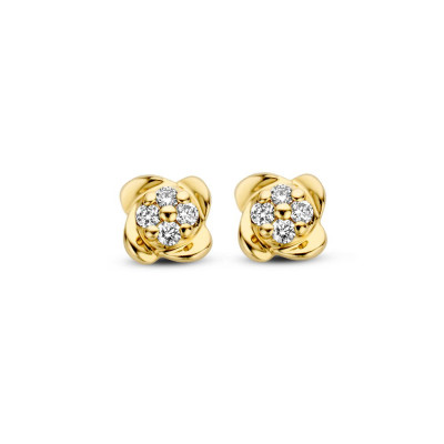 14-karaat-gouden-bloem-oorbellen-met-diamanten-diameter-4-mm