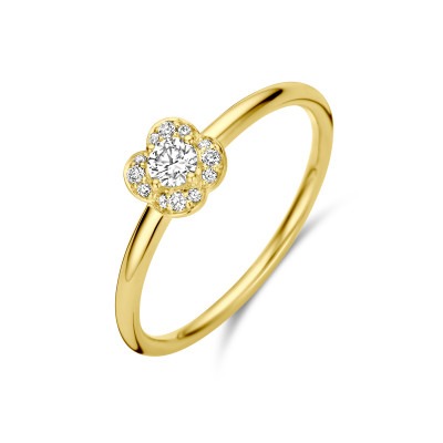 14-karaat-gouden-bloem-ring-met-diamanten-0-17-crt