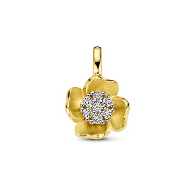 14-karaat-gouden-bloemhanger-met-diamant-0-11-crt-10-mm-x-15-mm