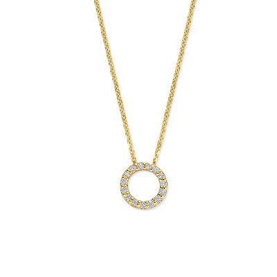 14-karaat-gouden-collier-met-cirkel-hanger-van-lab-grown-diamanten-0-08-crt-lengte-40-42-44-cm