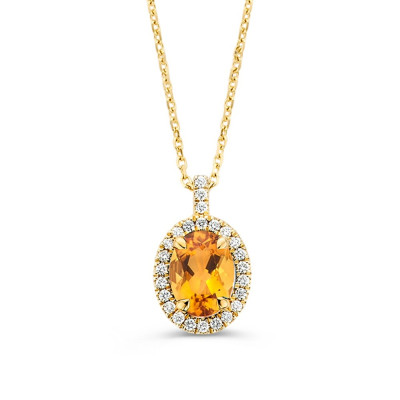 14-karaat-gouden-collier-met-oranje-citrien-hanger-en-halo-van-diamanten-0-14-crt-lengte-42-45-cm