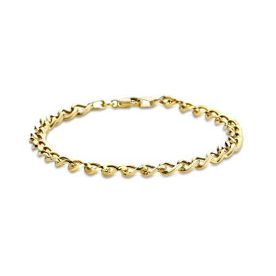 14-karaat-gouden-gourmet-armband-5-mm-breed-lengte-19-cm