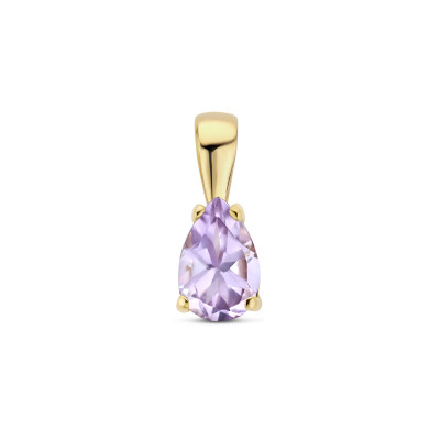 14-karaat-gouden-hanger-met-druppel-paarse-amethist-4-mm-breed-hoogte-11-mm