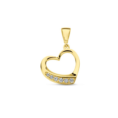 14-karaat-gouden-hanger-met-schuin-hartje-en-zirkonia-s-13-mm-x-13-mm