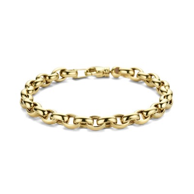 14-karaat-gouden-jasseron-armband-6-5-mm-lengte-19-cm