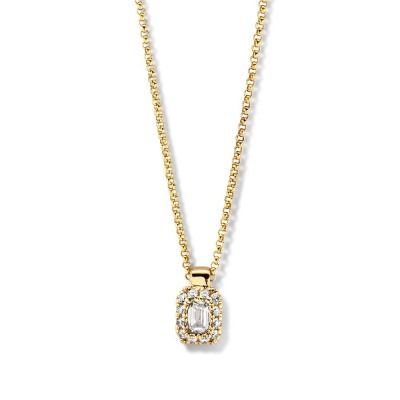 14-karaat-gouden-ketting-met-diamanten-hanger-rechthoek-lengte-45-cm