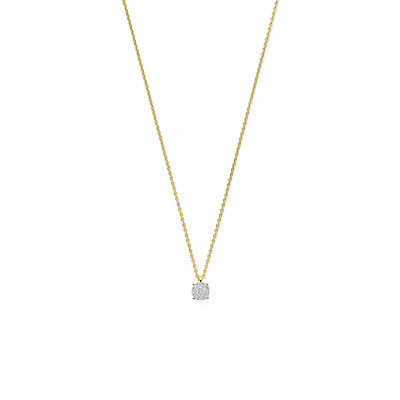 14-karaat-gouden-ketting-met-ronde-hanger-van-diamanten-0-13-crt-lengte-43-44-45-cm