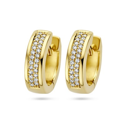 14-karaat-gouden-klapoorringen-met-twee-rijen-diamanten-0-25-crt-4-mm-breed-diameter-13-5-mm