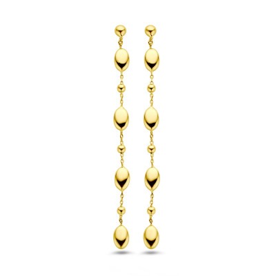 14-karaat-gouden-oorhangers-met-glanzende-ovalen-hoogte-55-mm