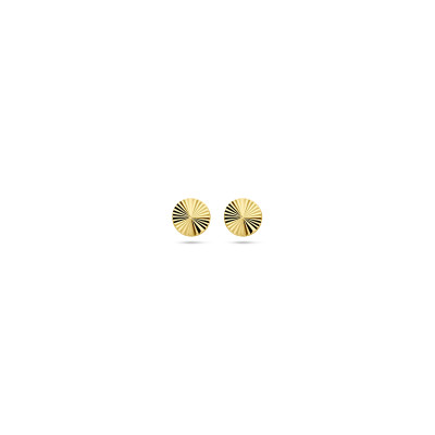 14-karaat-gouden-oorknopjes-met-glanzend-gediamanteerd-oppervlak-diameter-4-mm