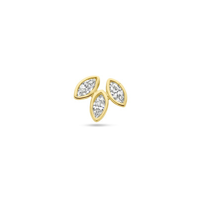 14-karaat-gouden-oorpiercing-flat-back-met-transparante-zirkonia-glanzend-6-5-mm-per-stuk